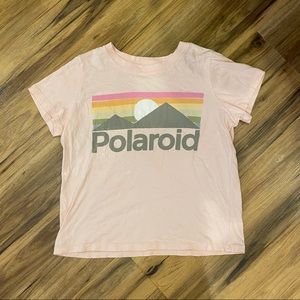 Light Pink Polaroid Graphic Tee